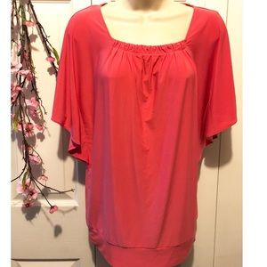 EUC The Limited Pink Top Small Long Tunic